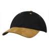 Cap - mod. 4200:Black, Cotton, Camel